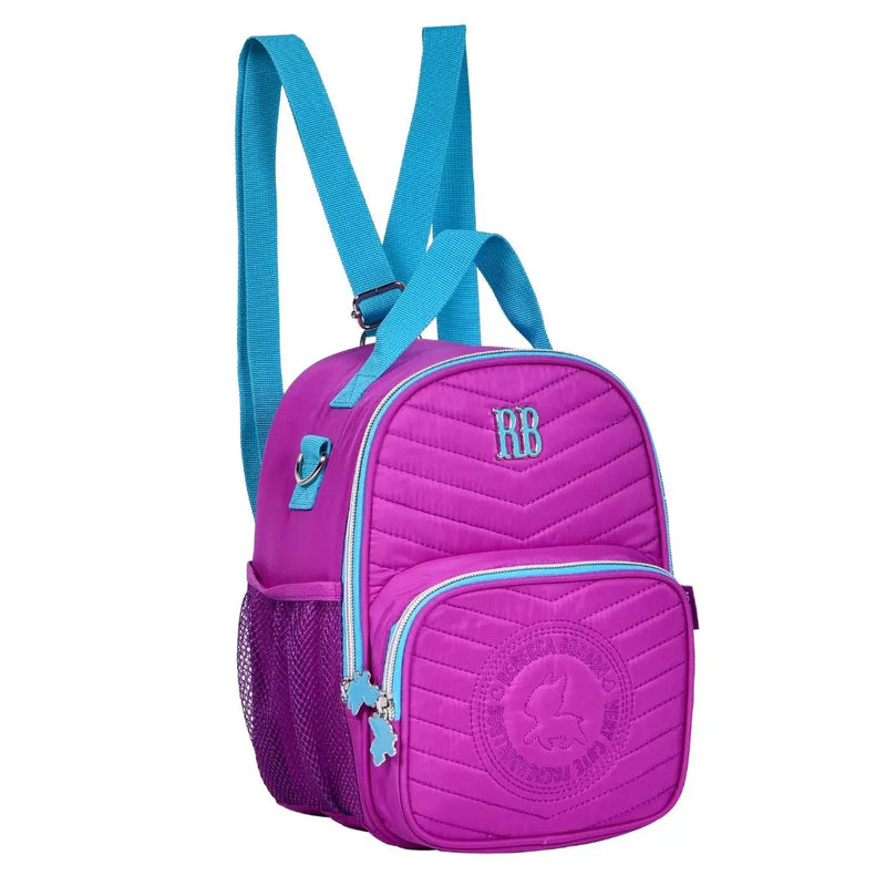 Lancheira Térmica Rebecca Bonbon Duas Alças Preto Rosa Azul Roxo Fashion Lanchinho Feminino Escolar Juvenil Clio Megalomania