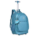 Mochila de Carrinho Mala Bolsa Bagagem Rosa Lilás Verde Rebecca Bonbon Escolar Juvenil Feminino Clio Megalomania