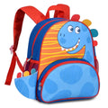 Mochila de Costas Bolsa Mala Dinossauro Menino Infantil Bebê Criança Verde Escolar Azul Clio Megalomania