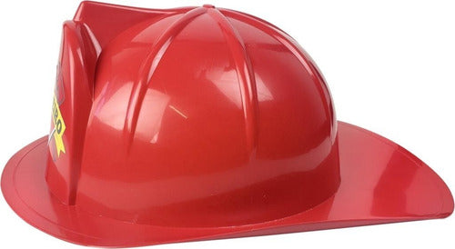 Capacete Bombeiro Infantil Resgate Brinquedo Fantasia