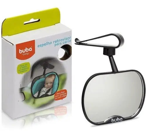 Espelho Retrovisor P/ Carro Bebe Criança Baby Infantil Buba Megalomania