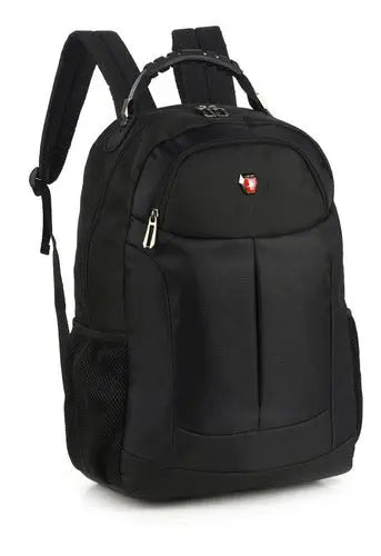 Mochila de Costas Escolar Juvenil Laptop Notebook Preto - Luxcel Megalomania