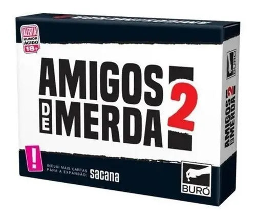 Amigos De Merda 2 - Jogo De Cartas De Tabuleiro Board Games Buro Megalomania