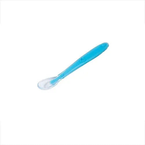 Colher De Silicone Para Bebe Crianças Buba Baby Kids - Azul Megalomania