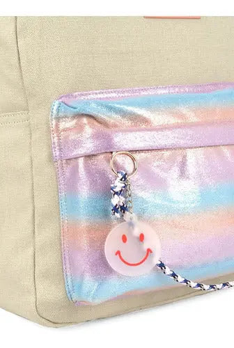 Mochila de Costas Escolar Juvenil Up4you Larissa Manoela Chaveiro - Luxcel Megalomania