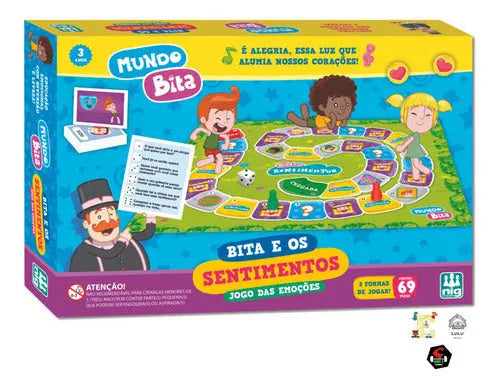 Bita Sentimentos Jogo Das Emoções Mundo Bita Nig Brinquedos Megalomania