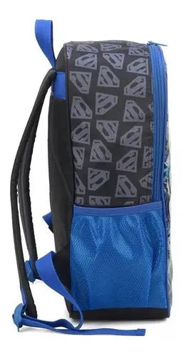 Mochila de Costas Bag Grande Escolar Super Man Superman Dc Super-Homem - Luxcel Megalomania