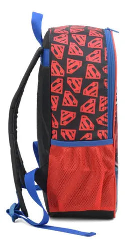 Mochila de Costas Infantil Escolar Herói Superman Dc Liga da Justiça Super Homem  - Luxcel Megalomania