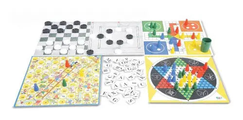 Jogos Classicos Tabuleiro Reunidos Dama Ludo Xadrez 6 Em 1 Nig Megalomania