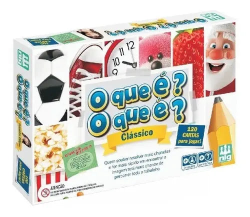 Jogo De Mesa O Que É? O Que É? Clássico Brinquedos Board Tabuleiro Nig Megalomania
