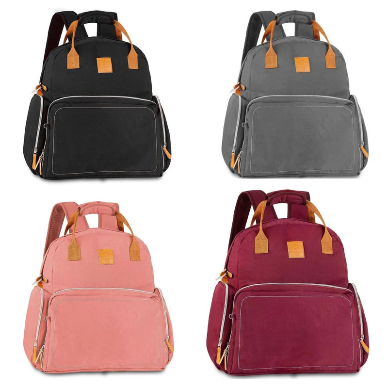 Mochila de Costas Maternidade Impermeavel Bebe Bolsa Mamae Porta Mamadeira Original