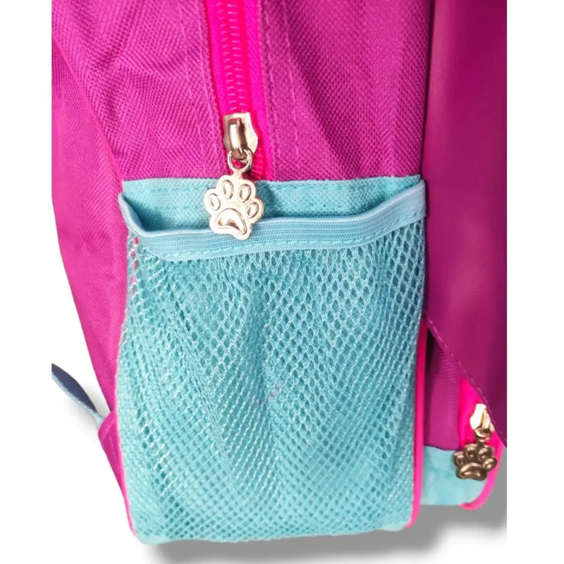 Kit Mochila de Costas Bolsa Mala Lancheira Térmica Infantil Menina Borboleta Roxo Criança Pets Clio Megalomania