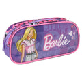 Estojo SImples Barbie Menina Infantil 50 Pens Volta as Aulas Matell Escolar Organizador Ponto Criativo