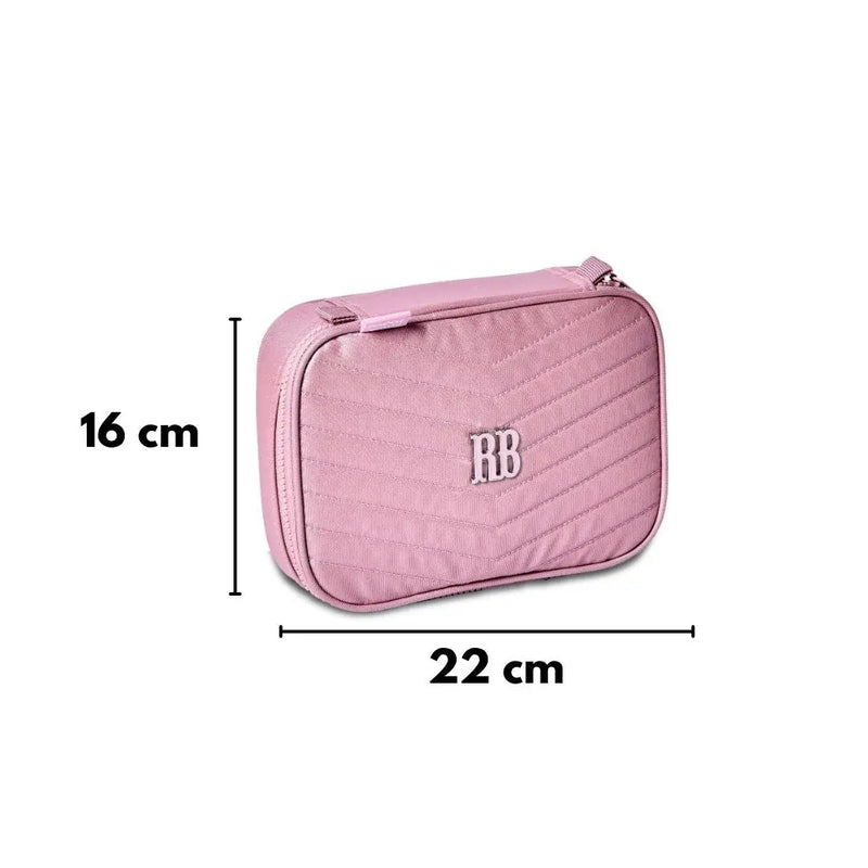 Estojo Box Rebecca Bonbon Rosa Lilás Verde Feminino Fashion Escolar Juvenil Clio Megalomania
