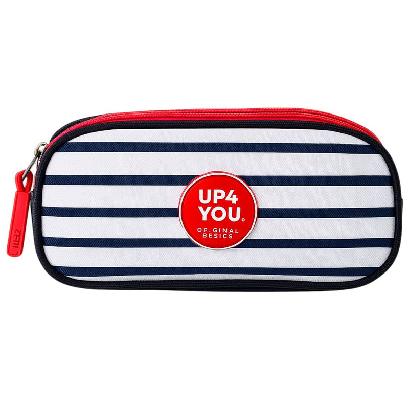 Estojo Escolar Grande Duplo Feminino Up4you Volta Aulas Organizador