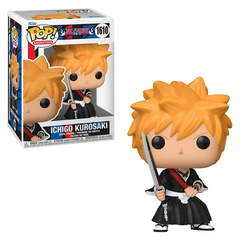 Boneco Funko POP Animation Bleach Ichigo Kurosaki 1610 Anime Brinquedo Colecionável Presente Criança Aliexpress