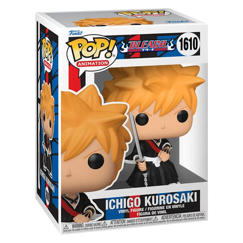Boneco Funko POP Animation Bleach Ichigo Kurosaki 1610 Anime Brinquedo Colecionável Presente Criança Aliexpress