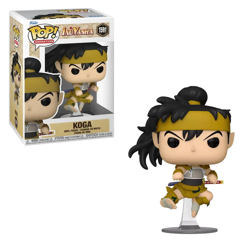Boneco Funko POP Animation Inuyasha Koga 1591 Anime Brinquedo Colecionável Presente Criança Aliexpress