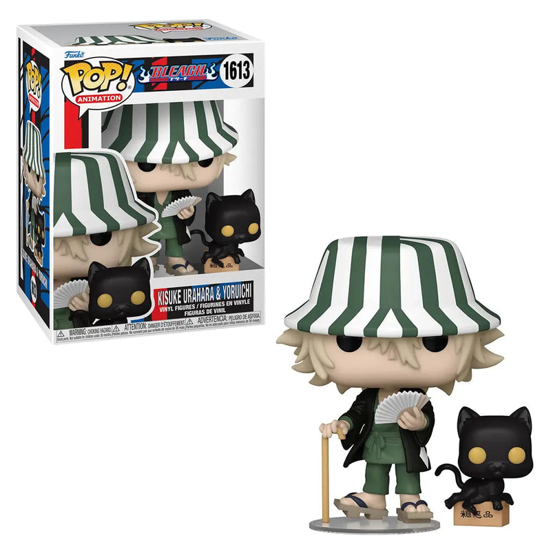 Boneco Funko POP Animation Bleach Kisuke Urahara & Yoruichi 1613 Anime Brinquedo Colecionável Presente Criança Aliexpress