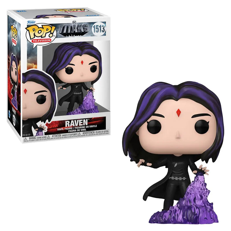 Boneco Funko POP Ravena 1513  DC Comics Animation TV Teen Titans Brinquedo Colecionável Presente Coleção Criança Aliexpress