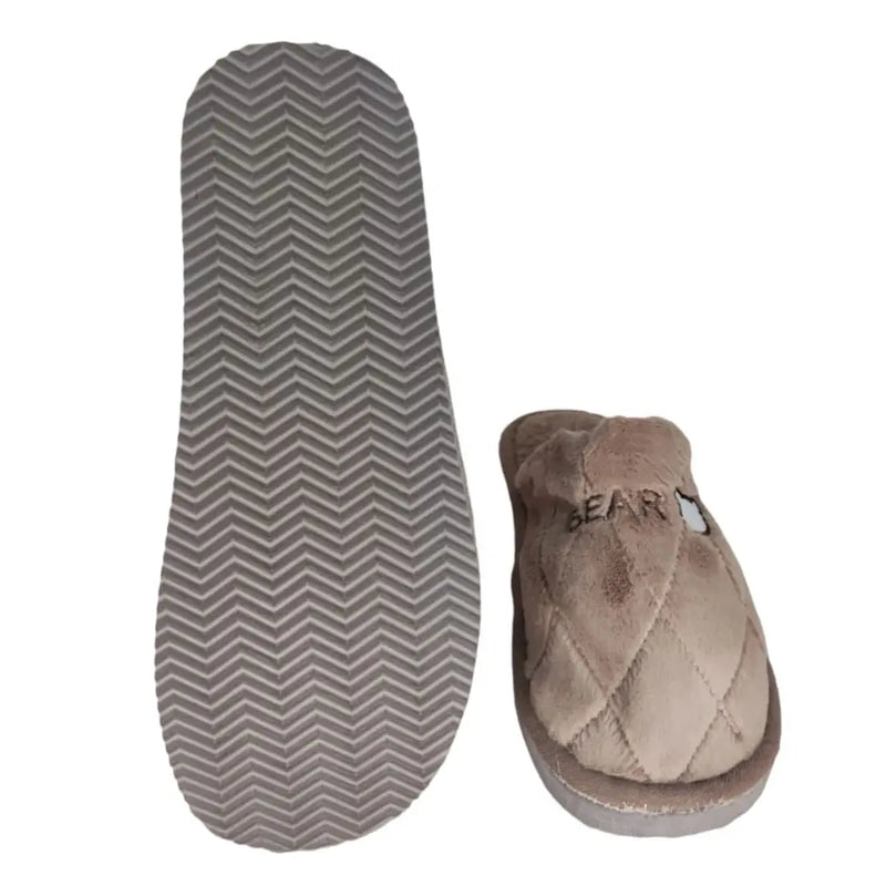 Pantufa Calçado Bear Urso Feminino Pelucia Inverno Presente Megalomania
