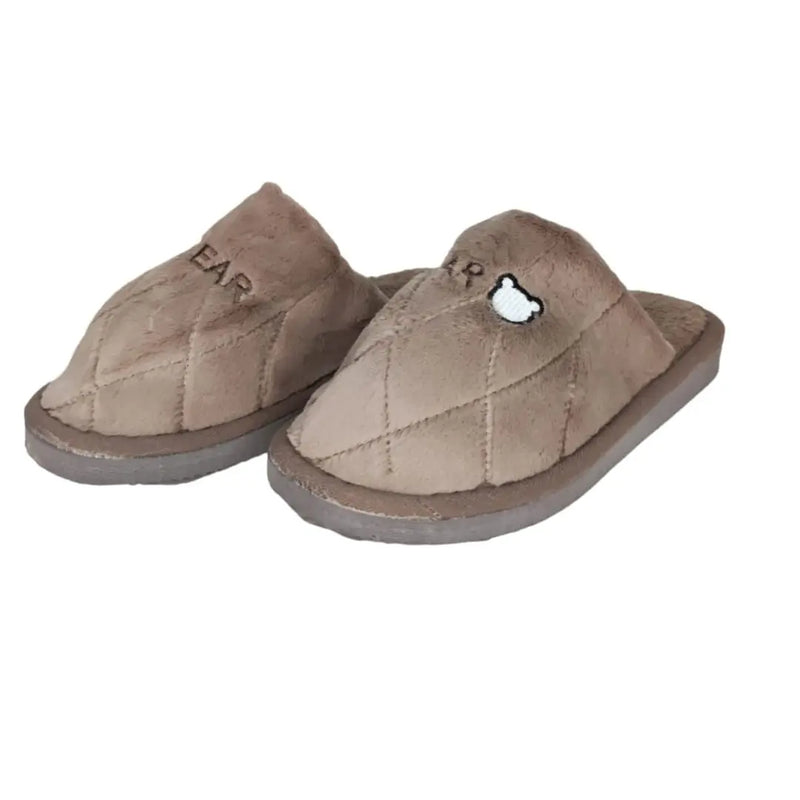 Pantufa Calçado Bear Urso Feminino Pelucia Inverno Presente Megalomania