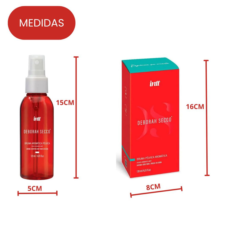 Body Splash Bruma Pélvica Aromática Toque Seda Deborah Secco Sedução Corporal Íntima