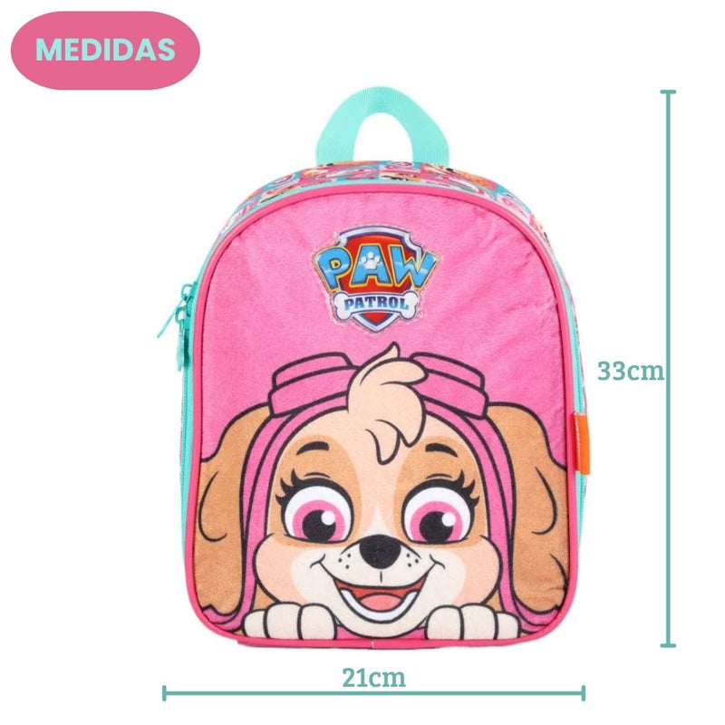 Lancheira Térmica Patrulha Canina Volta as Aulas Escolar Passeio Viagem Criança Lanche Costas