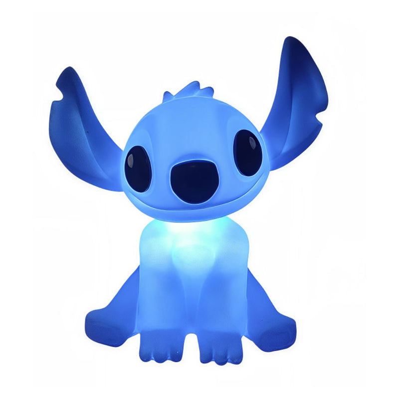 Luminária Stitch Bivolt 110/220v Abajur Disney Cantinho Quarto Luz Aconchegante Estilo