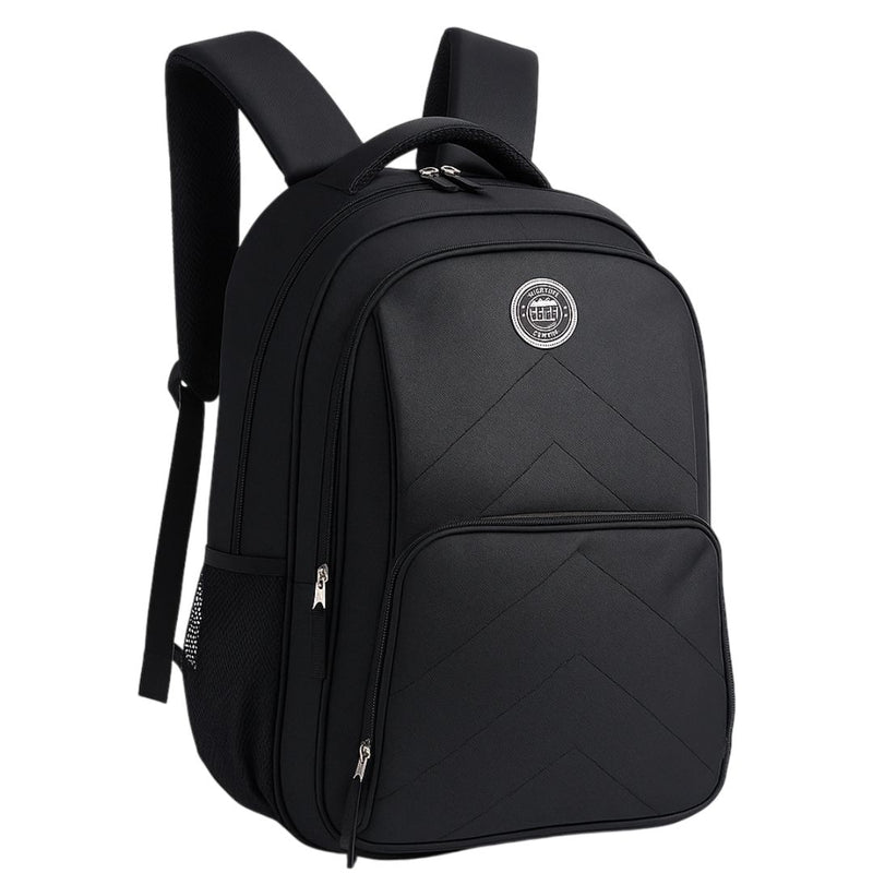 Mochila de Costas Preta Unissex Passeio Escolar Faculdade Volta Aulas Funcional Clio Original