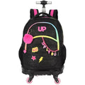 Mochila De Carrinho 360 Juvenil Volta as Aulas Escolar Espaçosa Notebook Infantil Rodinhas