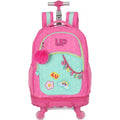 Mochila De Carrinho 360 Juvenil Volta as Aulas Escolar Espaçosa Notebook Infantil Rodinhas
