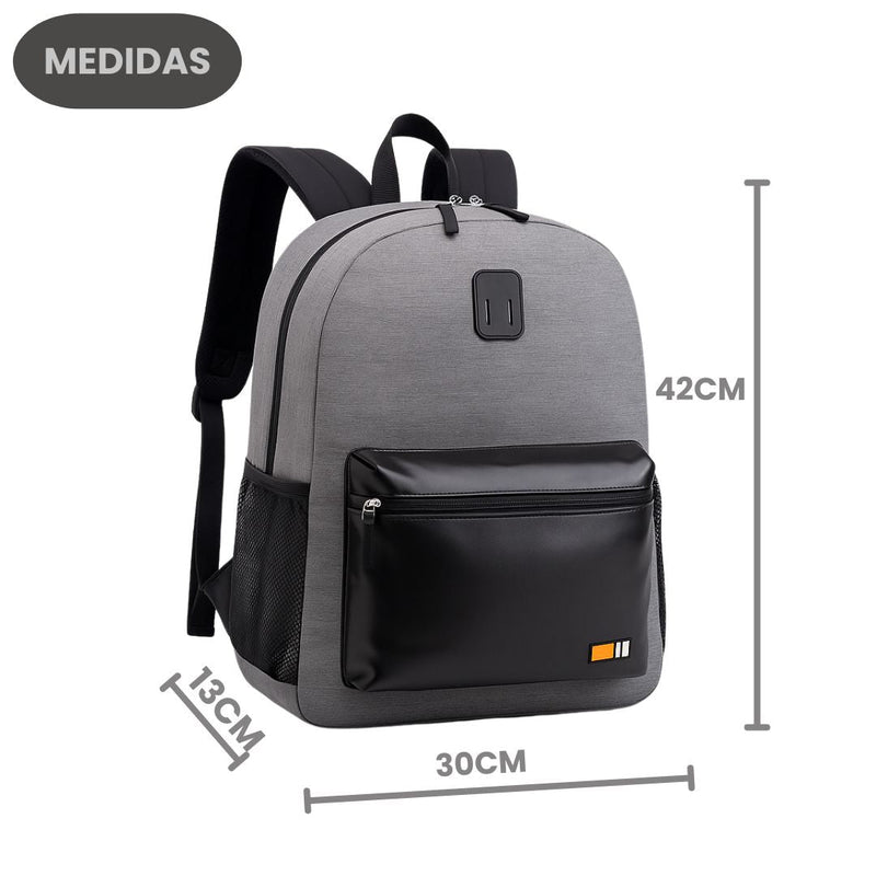 Mochila de Costas Sport Collection Passeio Escolar Estudo Resistente Faculdade Aulas Ponto Criativo