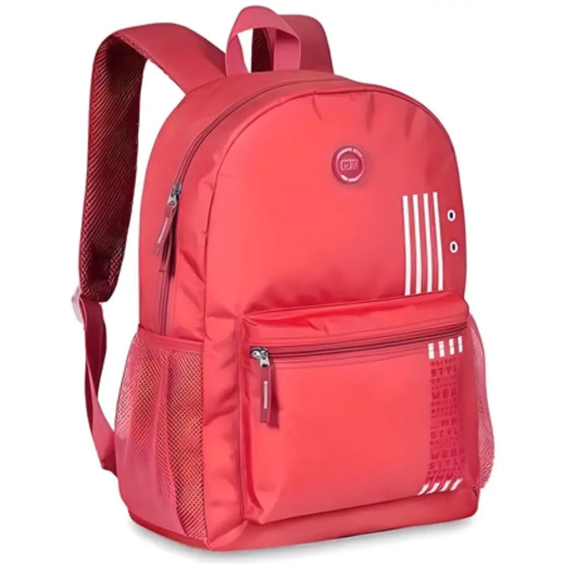 Mochila De Costas Clio Style Confortavel Prática Espaçosa Resistente Vermelha Rosa Roxa - Megalonania