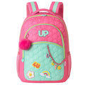 Mochila de Costas Juvenil Escolar Up4You Meninas Chaveiros Volta às Aulas Notebook Estudo Espaçosa