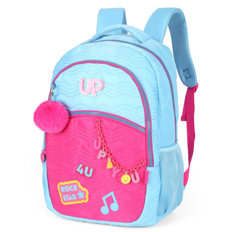 Mochila de Costas Feminina Escolar Passeio Notebook Volta Aulas Menina Juvenil Estilosa Ponto Criativo