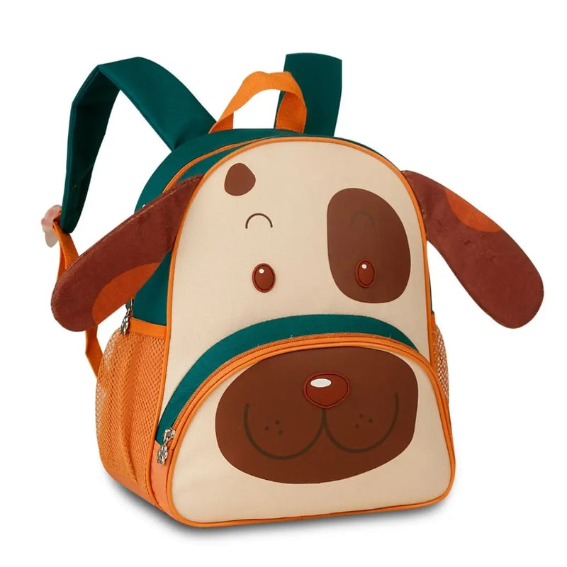 Mochila de Costas Bolsa Mala Infantil Menino Bebê Cachorrinho Dog Pets Clio Megalomania