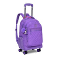 Mochila Carrinho Rebecca Bonbon Preto Rosa Lilás Escolar Juvenil Feminino Meninas Clio Megalomania