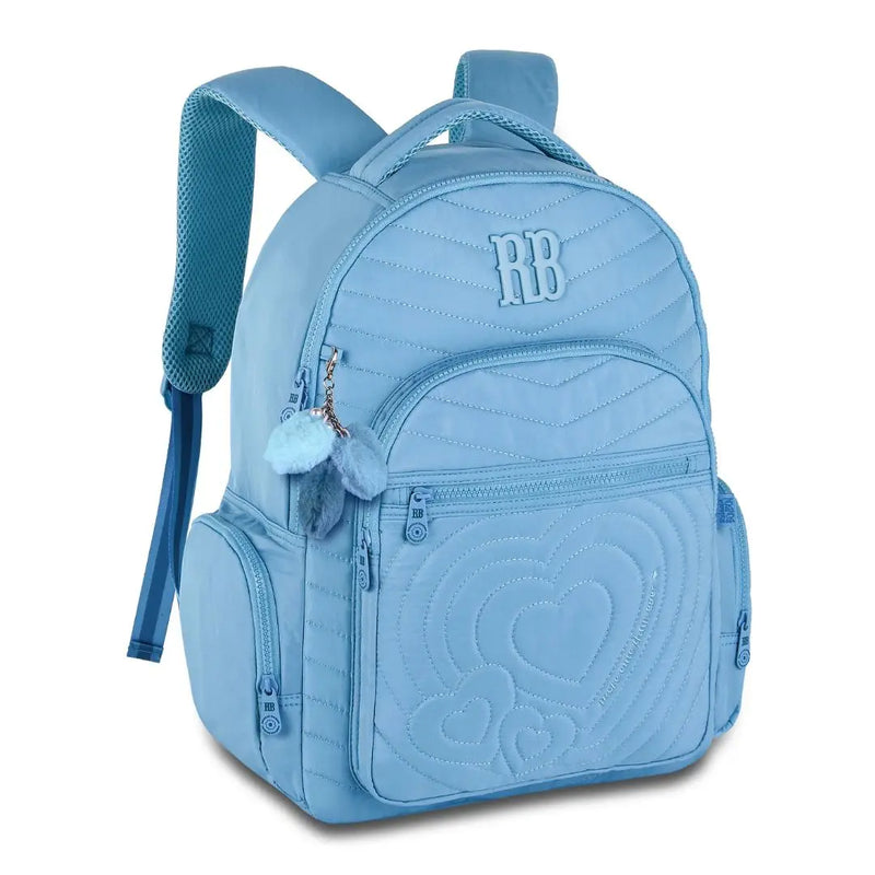 Mochila Costas Rebecca Bonbon Rosa Roxo Azul Verde Meninas Adolescente Chaveiro Juvenil Escolar Estudos Clio Megalomania