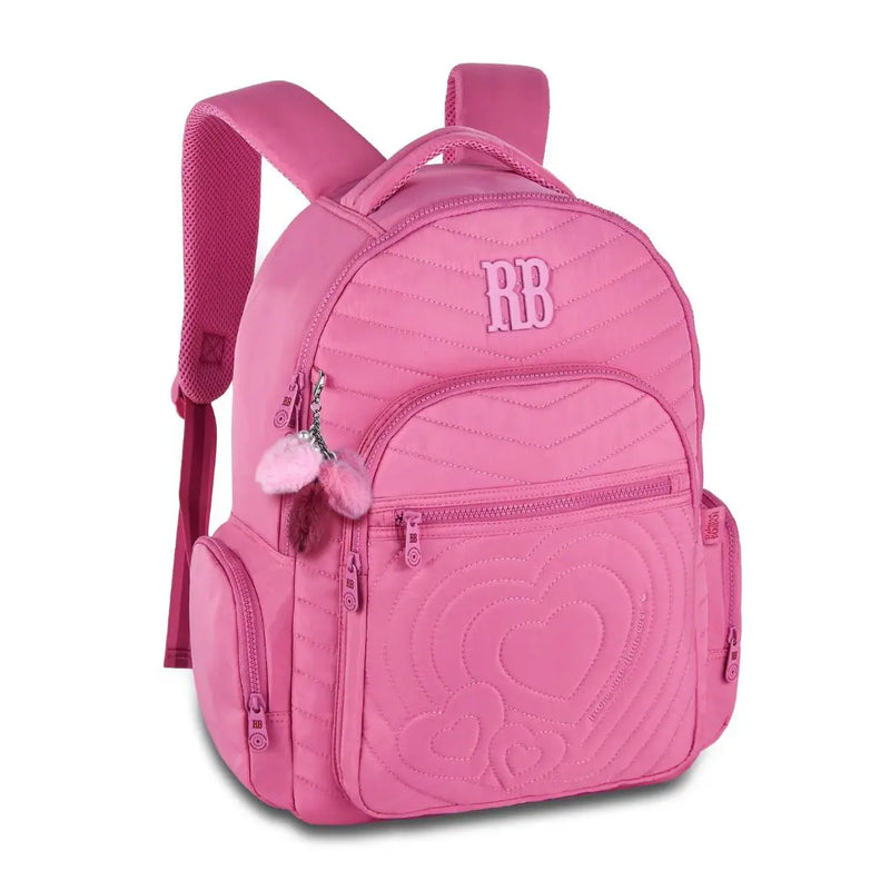 Mochila Costas Rebecca Bonbon Rosa Roxo Azul Verde Meninas Adolescente Chaveiro Juvenil Escolar Estudos Clio Megalomania