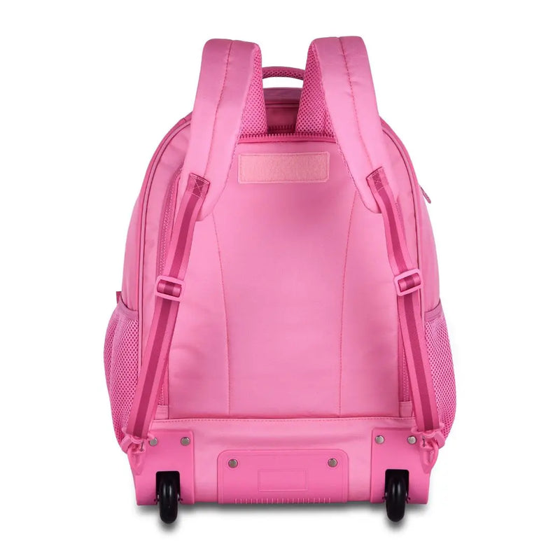 Mochila Carrinho Rebecca Bonbon Rosa Roxo Azul Verde Feminino Juvenil Escolar Meninas Clio Megalomania