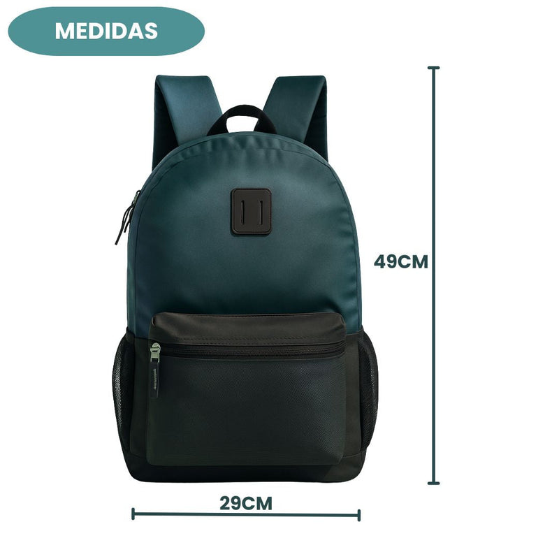 Mochila de Costas Funcional Resistente Passeio Escolar Faculdade Volta Aulas Estudo Ponto Criativo