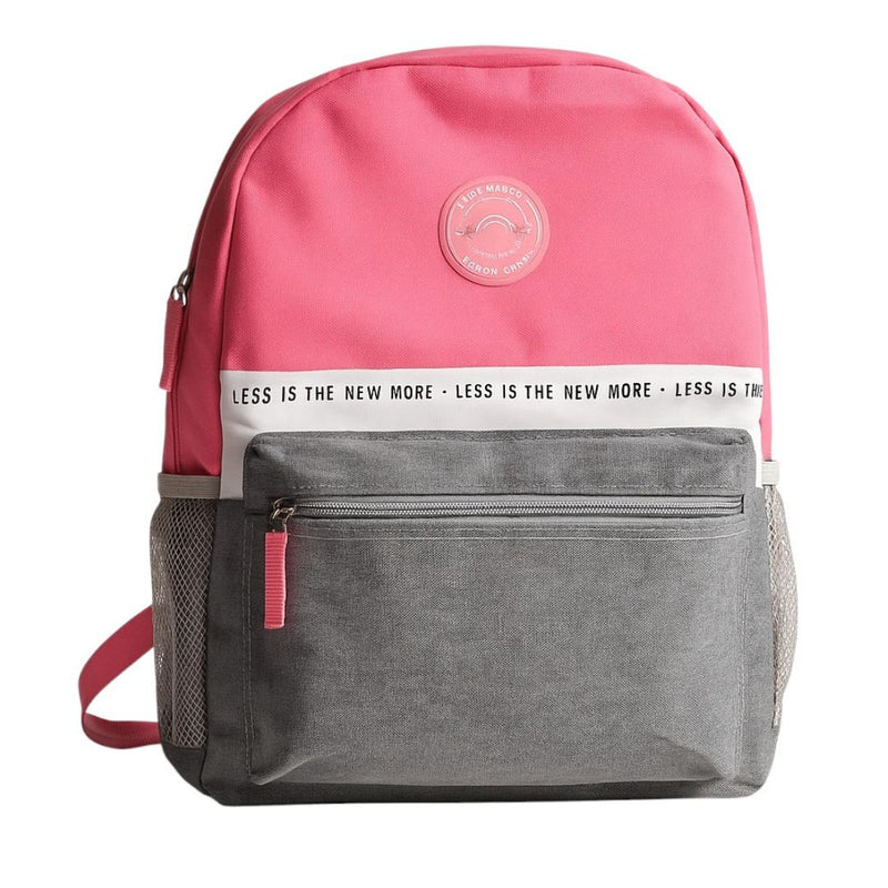 Mochila de Costas Simples Unissex Juvenil Faculdade Escolar Básica Passeio Estudo Volta às Aulas