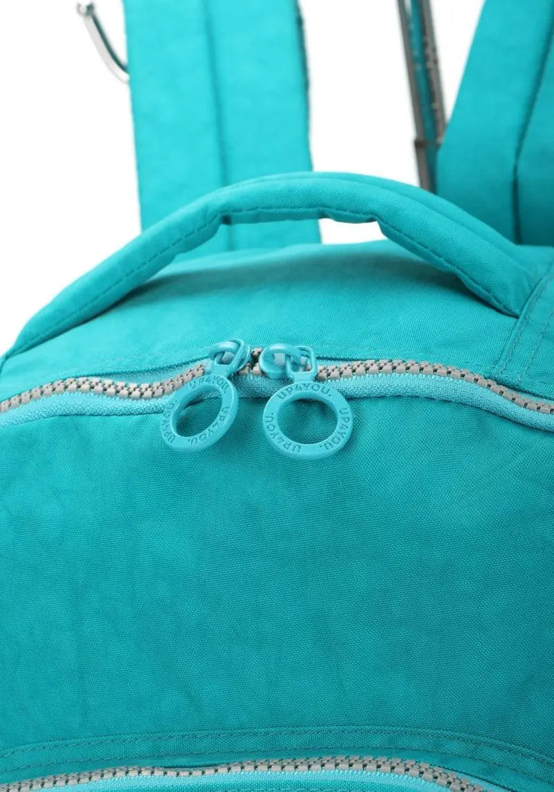 Mochila de Costas Verde para Escola/Faculdade - Luxcel Megalomania