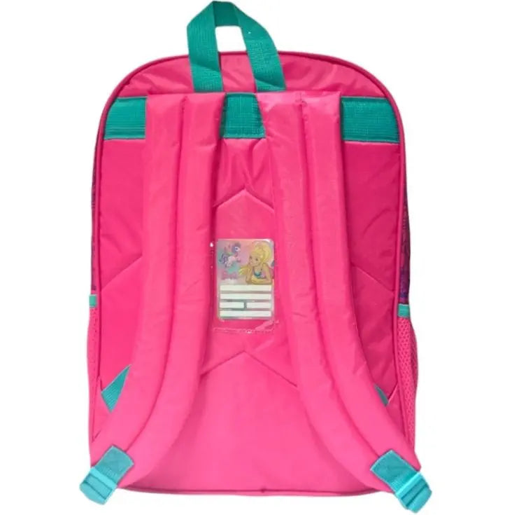 Mochila de Costas Barbie Infantil Unicórnio Escolar Menina - Luxcel Megalomania