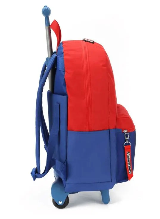 Mochila com Rodinhas Escolar Super Mario Bros Infantil Nintendo Game - Luxcel Megalomania