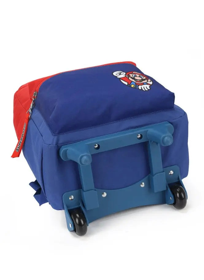 Mochila com Rodinhas Escolar Super Mario Bros Infantil Nintendo Game - Luxcel Megalomania