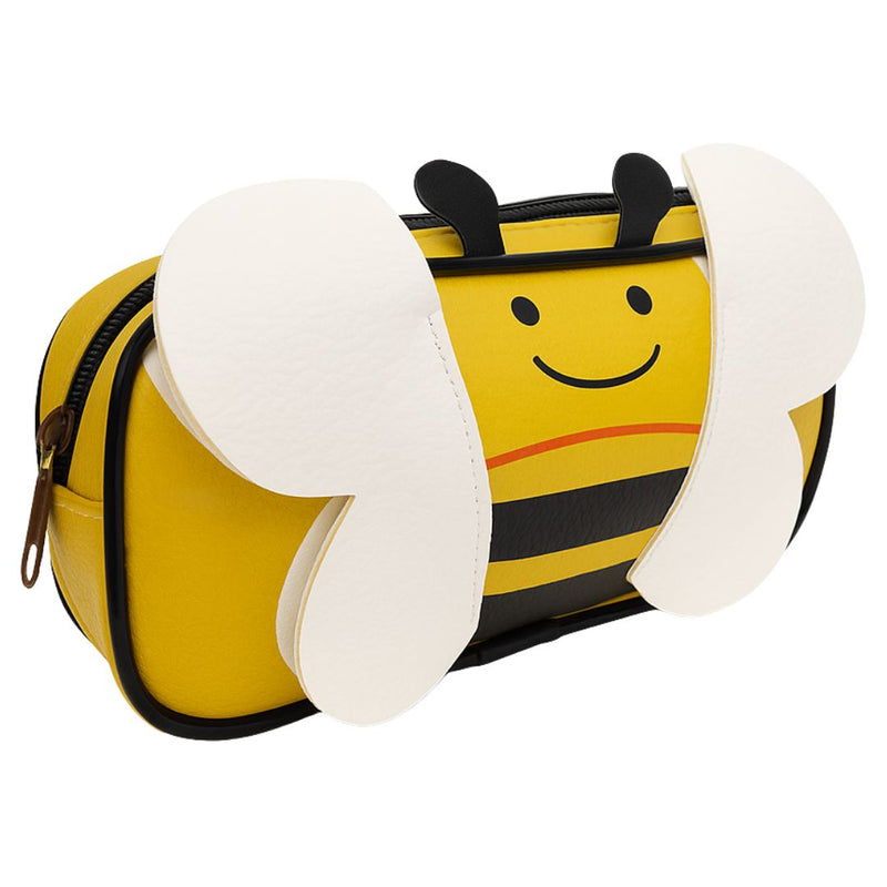 Necessaire Abelha Amarelo Personalizada Mel Menina Juvenil Organização Presente Passeio Estilo