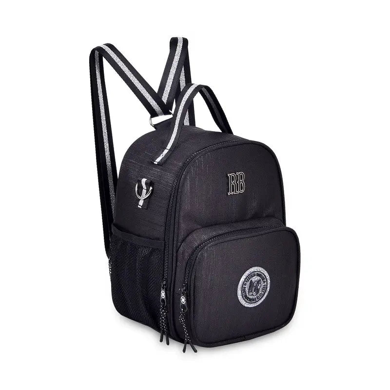 Kit Mochila Costas Rebecca Bonbon Lancheira Térmica Preto Estojo Box Juvenil Escolar Meninas Clio Megalomania