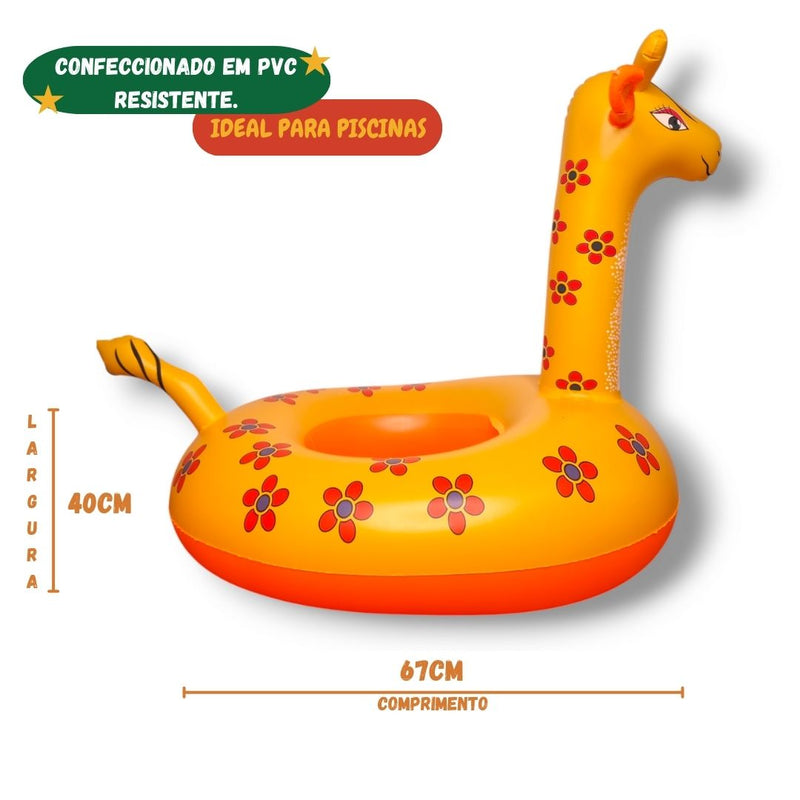 Boia Bote Inflável Infantil Bebê Menina Menino Mergulho Natação Piscina Megalomania